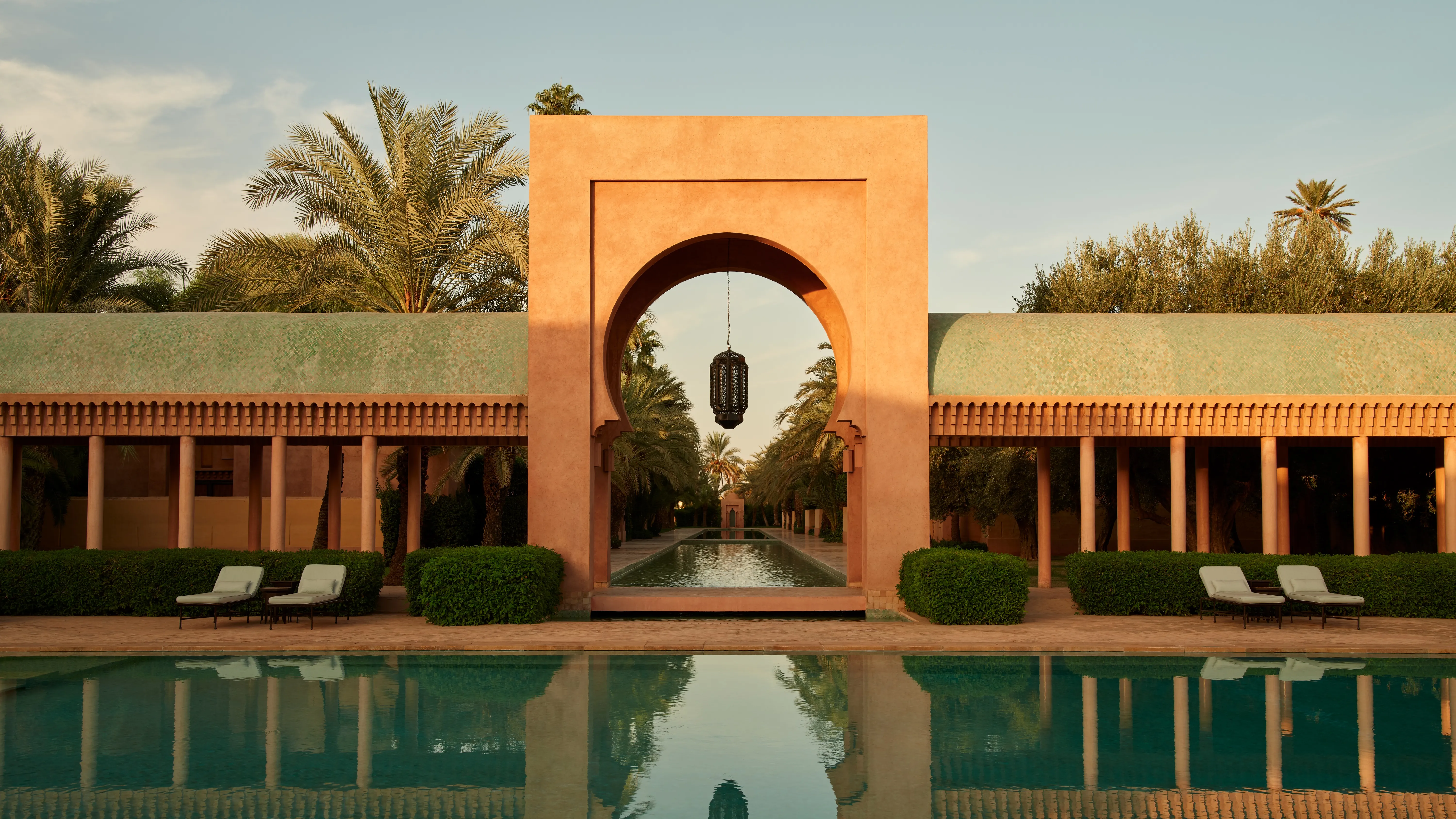 Luxury Marrakech villa pool and residence